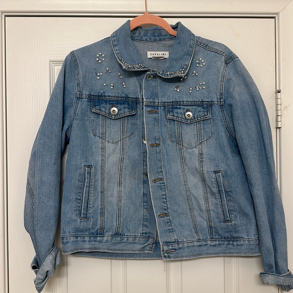 Studded Denim Jacket